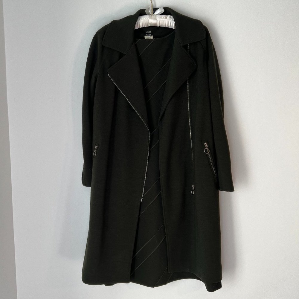 Cesare Fabbri Evergreen Winter Coat, Size 44/M Used; Great Condition, Italy